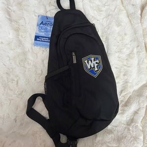 Black Sling Backpack